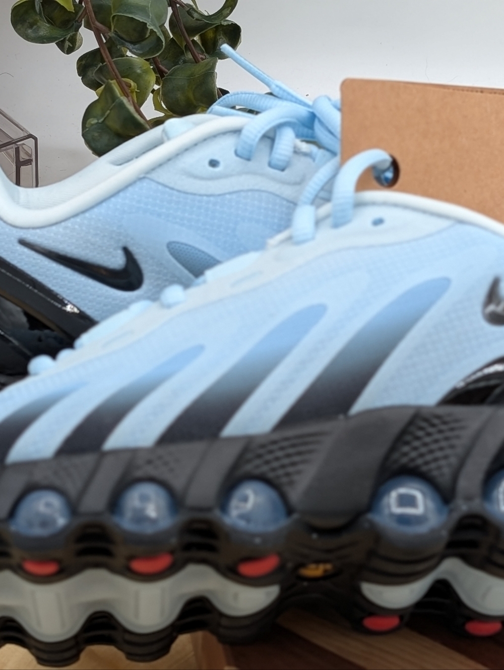 NEW Nike Women's Air Max DN8 Shoes -‎ Cobalt Tint Black-Psych Blue Size 8 - Picture 11 of 12